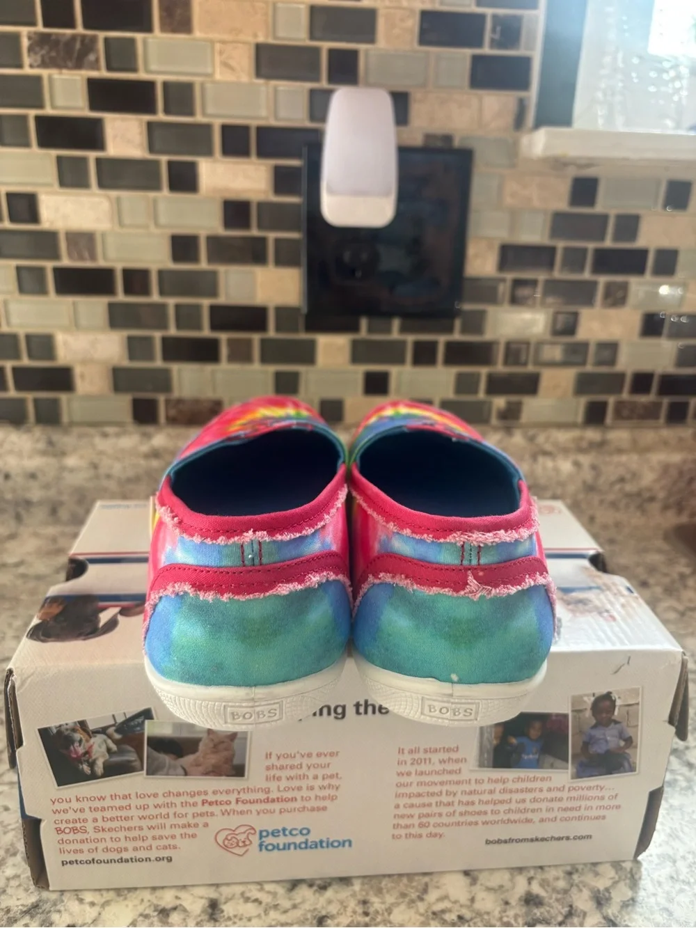 Bobs memory foam slip ons